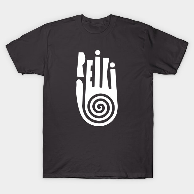 Reiki Hand T-Shirt by swazzmore